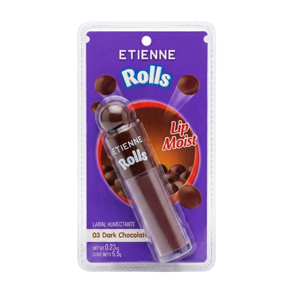 Etienne x rolls lip moist Labial líquido tono dark chocolate