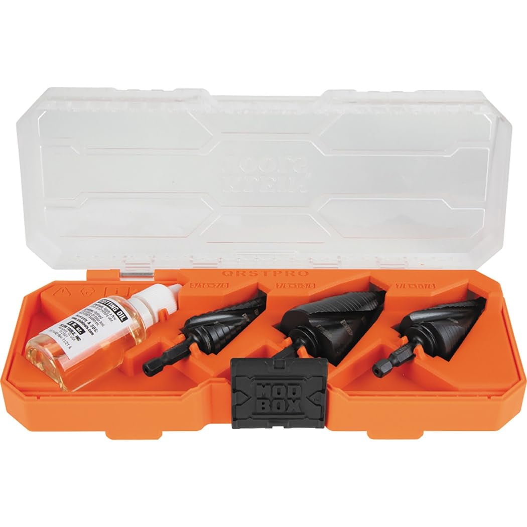 Set De Brocas Klein Tools Qrstspro Premium De 3 Piezas Con Funda