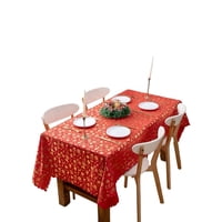 Rouss - Mantel Decorativo Antimanchas Diseño Navideño 140X220 Cm 10