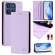 thumbnail image 1 of Funda Billetera con Soporte para Motorola Edge 60 Stylus 5G Bloqueo RFID Plegable Morado claro, 1 of 6