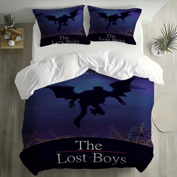 3pcs Lost for Man Nightclub Rave Poster Digital Print Bedding Set