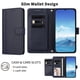 thumbnail image 5 of Funda Cartera Trébol para iPhone 16 Pro Max con Ranuras Tarjetas y Carga Inalámbrica Azul oscuro, 5 of 6