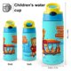 thumbnail image 2 of El vecindario de Daniel Tigre Botella de Agua con Tapa Pop Top de Un Toque, Acero Inoxidable, a Prueba de Fugas, para Deportes, Botella Infantil azul 12 oz, 2 of 6