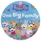 thumbnail image 3 of Peppa Pig / Peppa la Cerdita Alfombra Redonda de Felpa Coral, Antideslizante, No Desprende Pelusas, Lavable y Duradera para Salón, Dormitorio y Habitación de Niños 60cm, 3 of 6