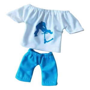 Bothyi - Yema Del Dedo Dos Diapasón Patín Ruedas Ropa Resistente Al Desgaste Mini Scooters Herramientas Azul