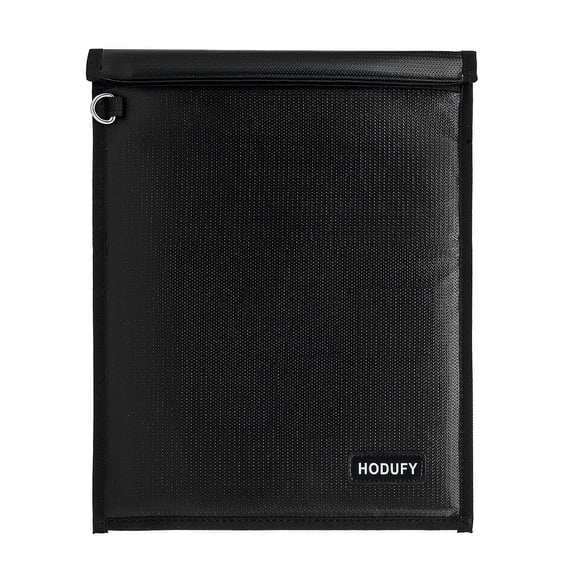 Bolso Faraday Con Capucha Ignífugo Resistente Al Agua Negro