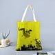 thumbnail image 2 of LazarusBolso de tela con estampado de lienzo para mujer, bolsa de compras reutilizable y estética, con cremallera interior, regalo para mujer, 35 × 40 cm., 2 of 6