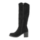 thumbnail image 3 of Bota Agua de Coco Suede Negro, 3 of 4