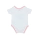 thumbnail image 3 of Body Niña MC BA Sin Licencia Blanco ribs rosados Talla 9-12 M, 3 of 3