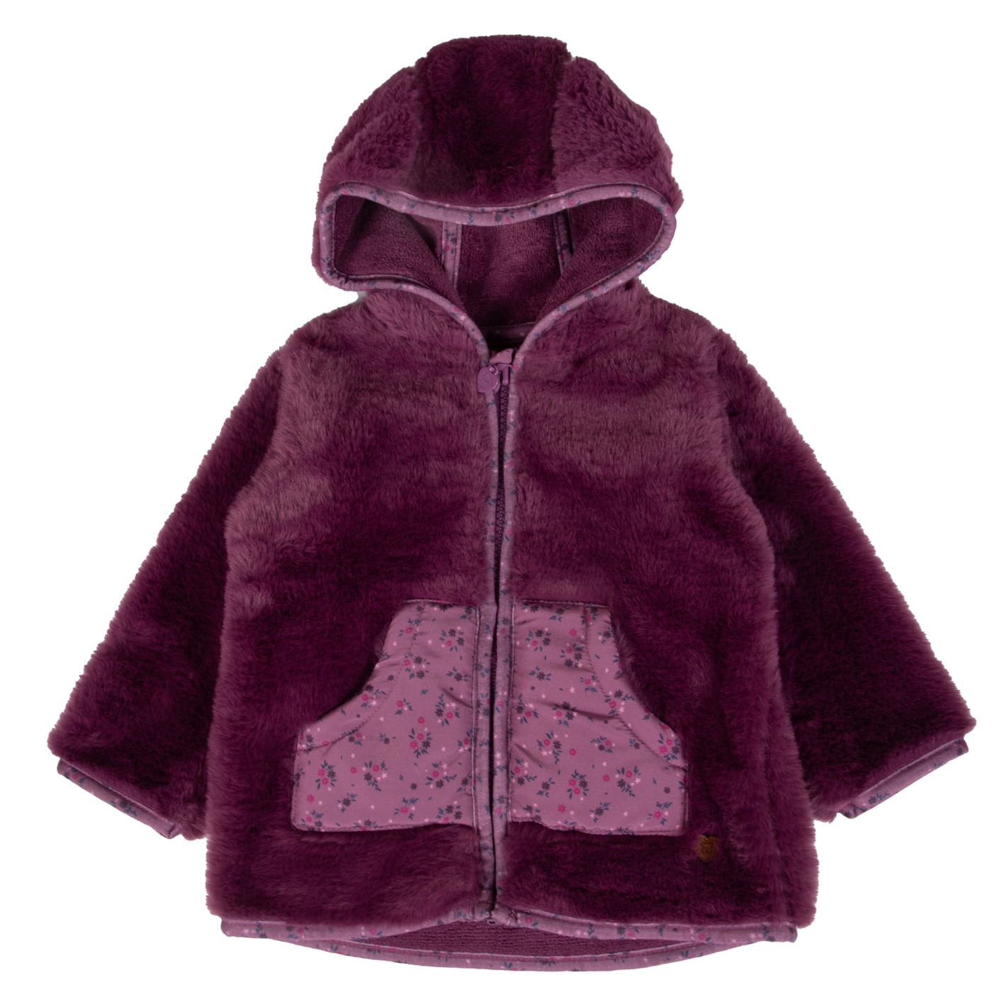 Polerón Bebé Niña Burdeo Pillin