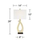 thumbnail image 4 of Lámparas de Mesa 360 Lighting Simone 71 cm Set de 2 con Puertos USB, 4 of 9
