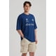 thumbnail image 5 of Polera Hombre Print Azul Marino, 5 of 7