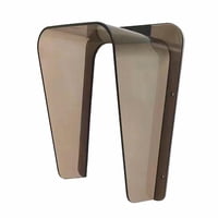 Ioensy - Timbre Cubierta De Lluvia Para Teclados De Control De Acceso Cerradura De Puerta Teléfono De Puerta Intercomunicador Marrón