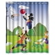thumbnail image 1 of Cortina de ducha de Mickey Mouse y el Pato Donald, juego de cortinas de baño con ganchos, tamaño 60 x 72 pulgadas, 1 of 3