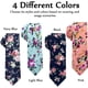 thumbnail image 3 of Paquete de 4 corbatas florales estampadas para hombre, conjunto de corbatas finas florales para boda y fiesta para novio, 3 of 7