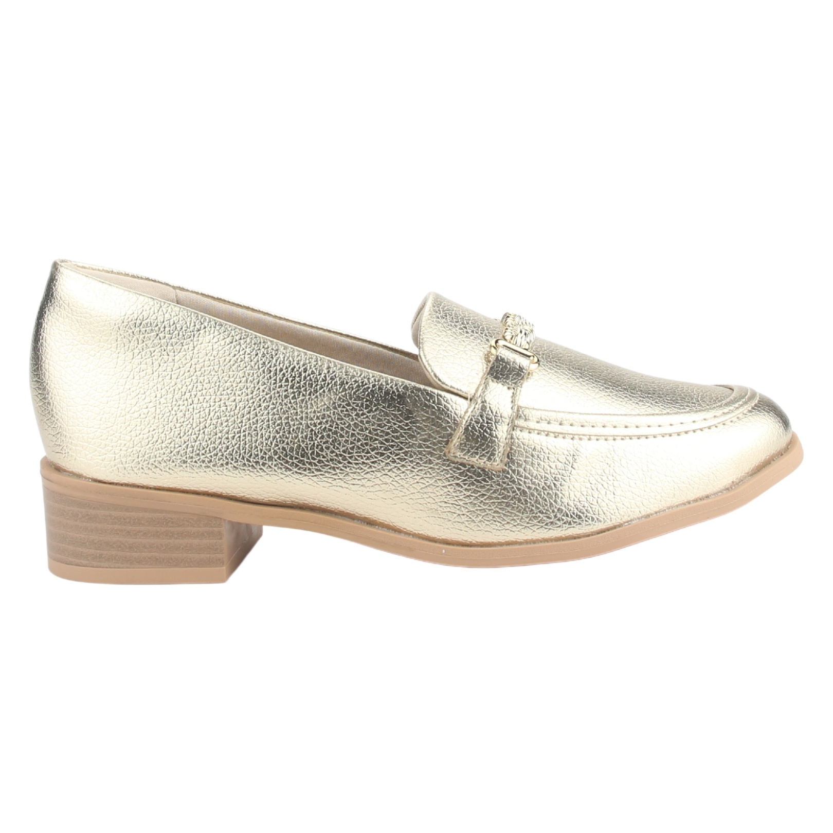 Zapato Ramarim Mujer 2416101 Dorado Casual