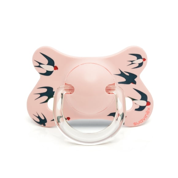 Chupete Fusion Anatomico Silicona 8m Swallow Rosado