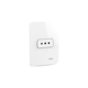thumbnail image 1 of Enchufe Simple 10a 250v Blanco Miluz, 1 of 2