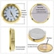 thumbnail image 2 of Inserto de reloj mini HILLHOME de 37 mm con bisel dorado y movimiento de cuarzo, 2 of 6