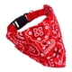 thumbnail image 4 of Gato Cuello Bufanda Bandana Accesorios Pañuelo Corbata Perros Medianos Grandes Rojo, 4 of 5