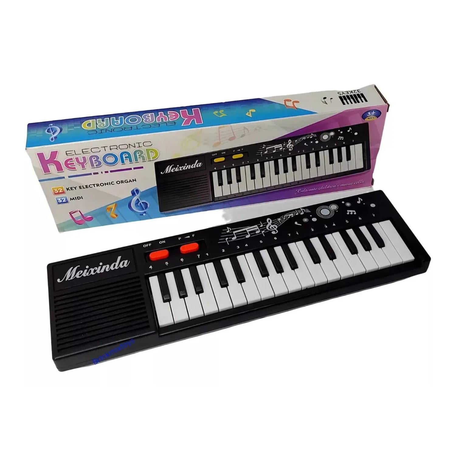 Total Click - Juguete Piano Teclado Musical Con 32 Teclas Sonidos Infantil