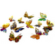 thumbnail image 1 of Deco Mariposas Dorado Colores Mix X12Uni, 1 of 1