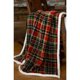 thumbnail image 4 of Manta Carstens Rust and Sage Plaid Sherpa 137 cm x 173 cm, 4 of 4