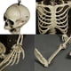 thumbnail image 2 of 1pc Haunted House Skeleton Sculpture - Perfect for Halloween Decorations and Chamber Skull Bone Decoration, 2 of 4