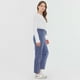thumbnail image 4 of Pantalón Mujer Jogger Navy Melange Corona, 4 of 5