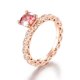thumbnail image 1 of Anillos de Boda de Moissanita para Mujer 1 Uds Corte Redondo Color D VVS1 Anillos de Diamante Blanco/rojo Anillos de Compromiso de Moissanita de Plata Esterlina con Certificado, 1 of 6