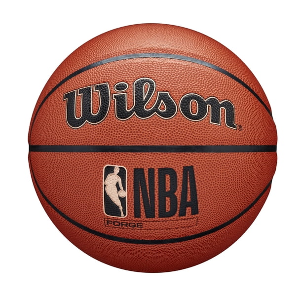 Baloncesto WILSON NBA Forge para interiores y exteriores, color marrón, talla 7 (29,5 cm)