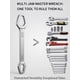 thumbnail image 4 of Llave autoajustable 2 pack doble extremo cabezal ducha fregadero, 4 of 7