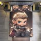 thumbnail image 3 of Avengers Panther Blue Tribe Super Soft Kids 3 Piece Bedding Sets-, 3 of 5