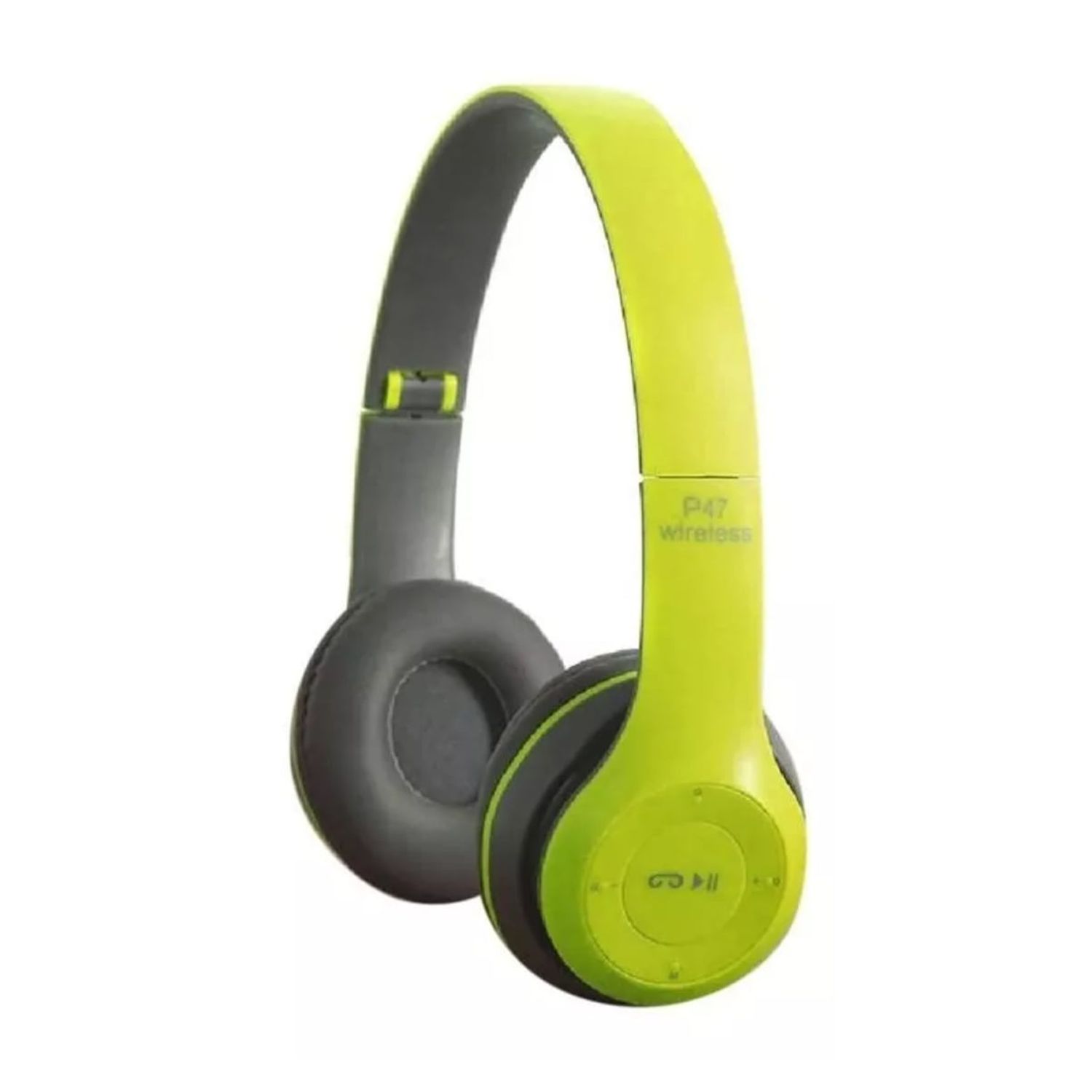 Importclick - Audífonos Bluetooth Recargable Con Micrófono Fm/Tf Verde