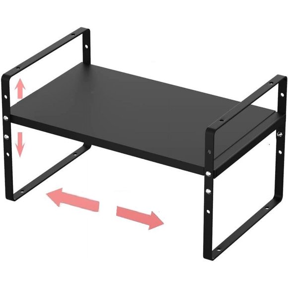Estante Jojocross 42‑69 cm x 20‑26 cm Negro (1 unidad)