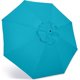 thumbnail image 1 of Toldo de Repuesto para Sombrilla de Patio 9 Pies – Solo Funda, Impermeable y Protección UV 98%, Fácil Instalación, 1 of 7