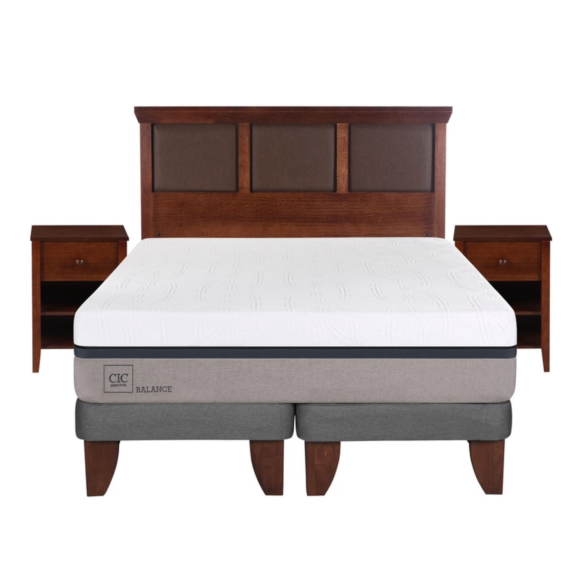 Cama Europea Balance 2 Plaza Base Dividida