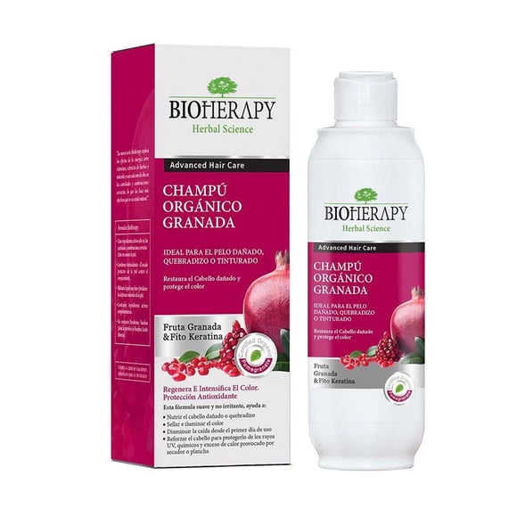 Shampoo Pomegranate Cab. Dañado Bioherapy 330Ml