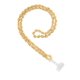 thumbnail image 1 of Collar cadena Steve Madden 66 cm para AirPods en tono dorado, 1 of 3
