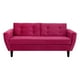 thumbnail image 1 of Sofa Bote 3c Felpa 00 Burdeo, 1 of 6