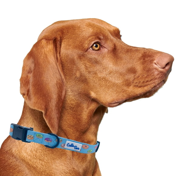 Collar de perro Cutie Ties Donuts de nailon para perros medianos