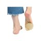 thumbnail image 5 of INSPIRE CHIC Calcetines de Yoga Sin Talón y Sin Mostrar de Algodón Talla Única Beige2-1 Par, 5 of 6