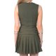 thumbnail image 4 of Jess de Meiko Vestido Mini con Cuello Cuadrado y Cinturón Verde L para Mujer, 4 of 6