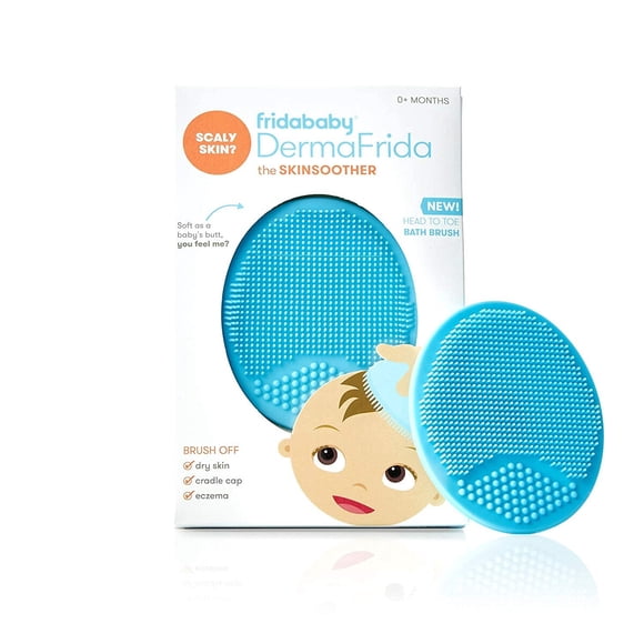 Cepillo Baño Bebé Fridababy Dermafrida Silicona 0 Meses