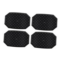 Magideal - 4X Insertos De Buje Aislante De Resorte De Hoja Trasera Fl34 5586-Aa Accesorios De Piezas De Reparación Para Suministros F150 De Alto Rendimiento