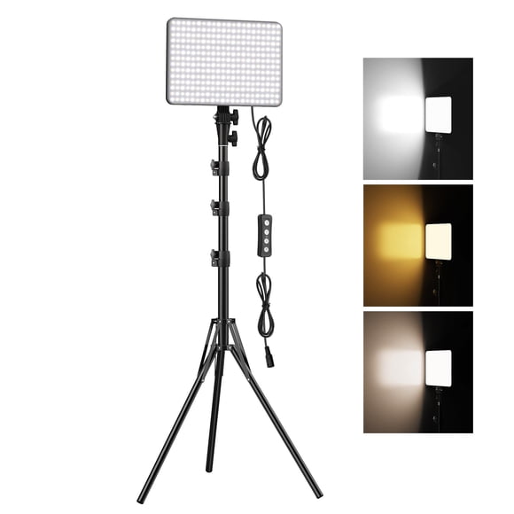 Kit de Luz Fotográfica Anautin LED 30W con Trípode de 12 pulgadas