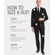 thumbnail image 5 of Chaqueta de traje Calvin Klein, corte ajustado, negra, lana, 5 hombres, 5 of 9
