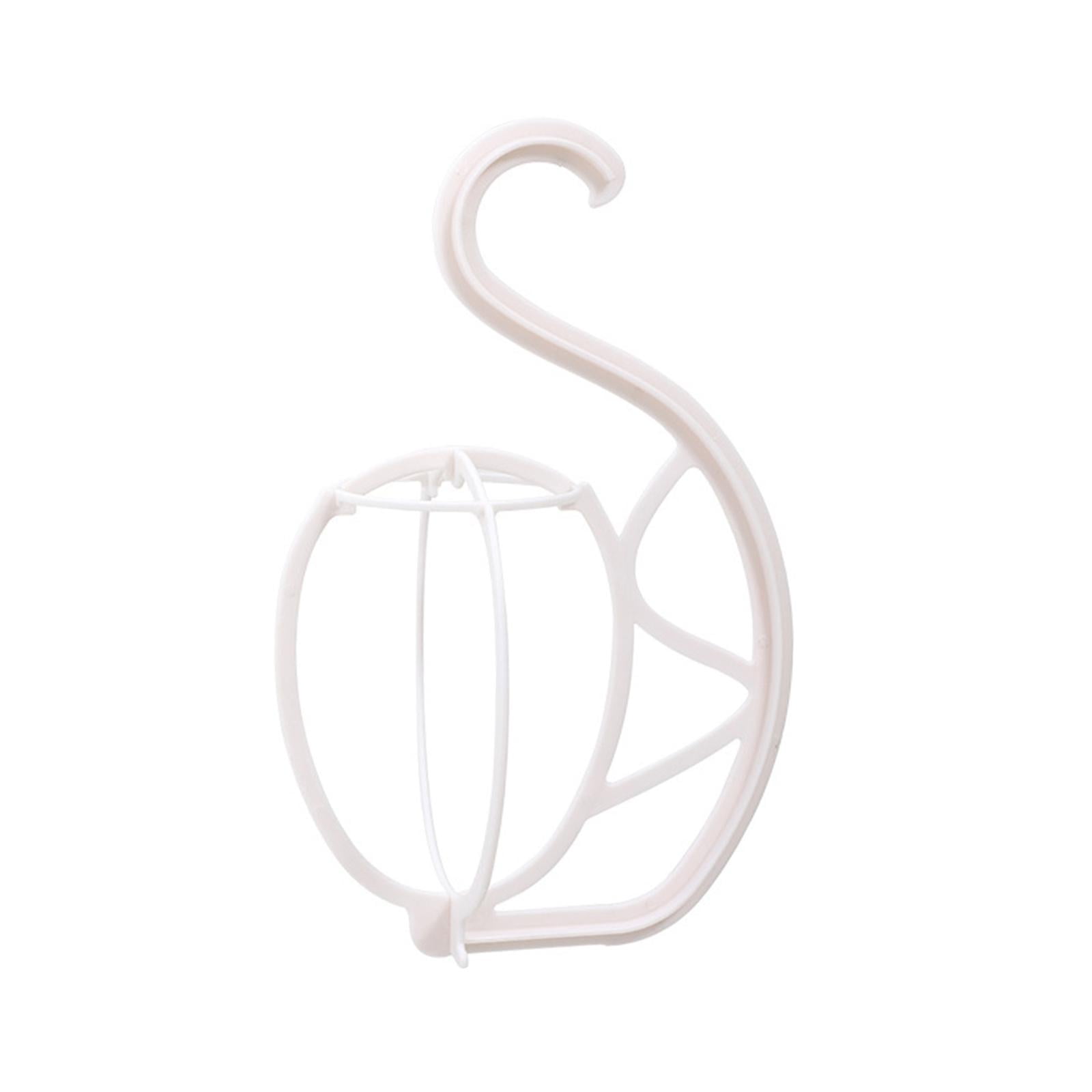 Magideal - Soporte Para Peluca Colgante, Soporte Para Secador De Pelo Para Múltiples Pelucas Y Sombreros, Organizador De Peluca Portátil, Gancho Para Herramienta Blanco