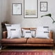 thumbnail image 2 of Juego de ropa de cama Throw Pillows Utopia de poliéster blanco de 43 x 43 cm, 2 of 7
