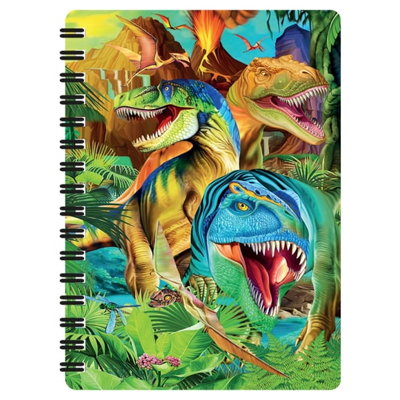 Cuaderno Jotter 3D LiveLife Dino Smiles 80 páginas Encuadernación en espiral